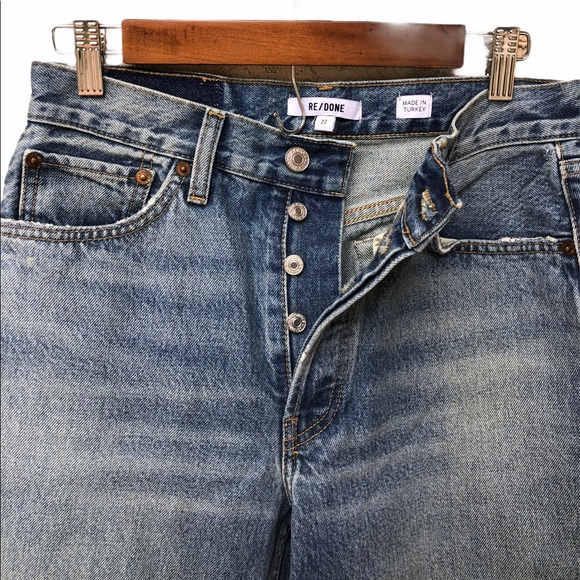 re/done 90s high-rise loose straight-leg jeans - Picture 6 of 9